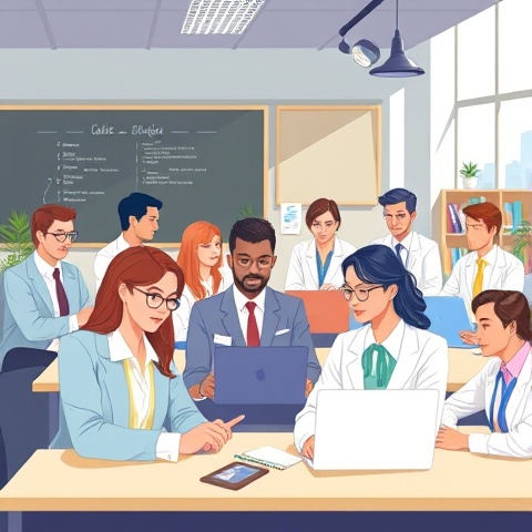 Teachers and professors using quiz creation tools